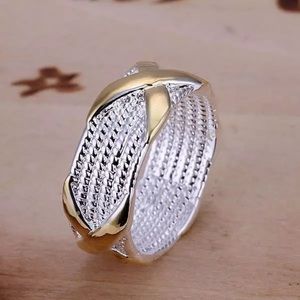 Gold & Silver Band Ring